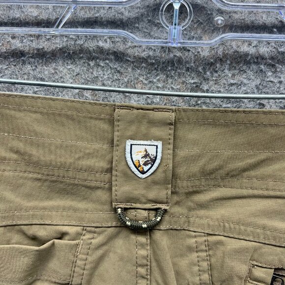 Kuhl Konfidant Air Pants Mens 34x30 Khaki Chino Flat Front Performane Stretch - Picture 3 of 11